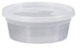 8 Oz Containers (With Lid)