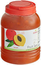 Peach Fruit Jam (Boba)