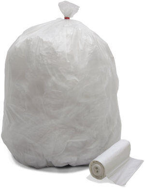 HDPE 12X20 Clear Roll Bag (4 Rolls)
