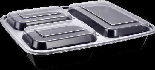 SR-333B Hibachi Container W Lids